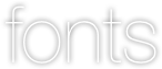 fonts